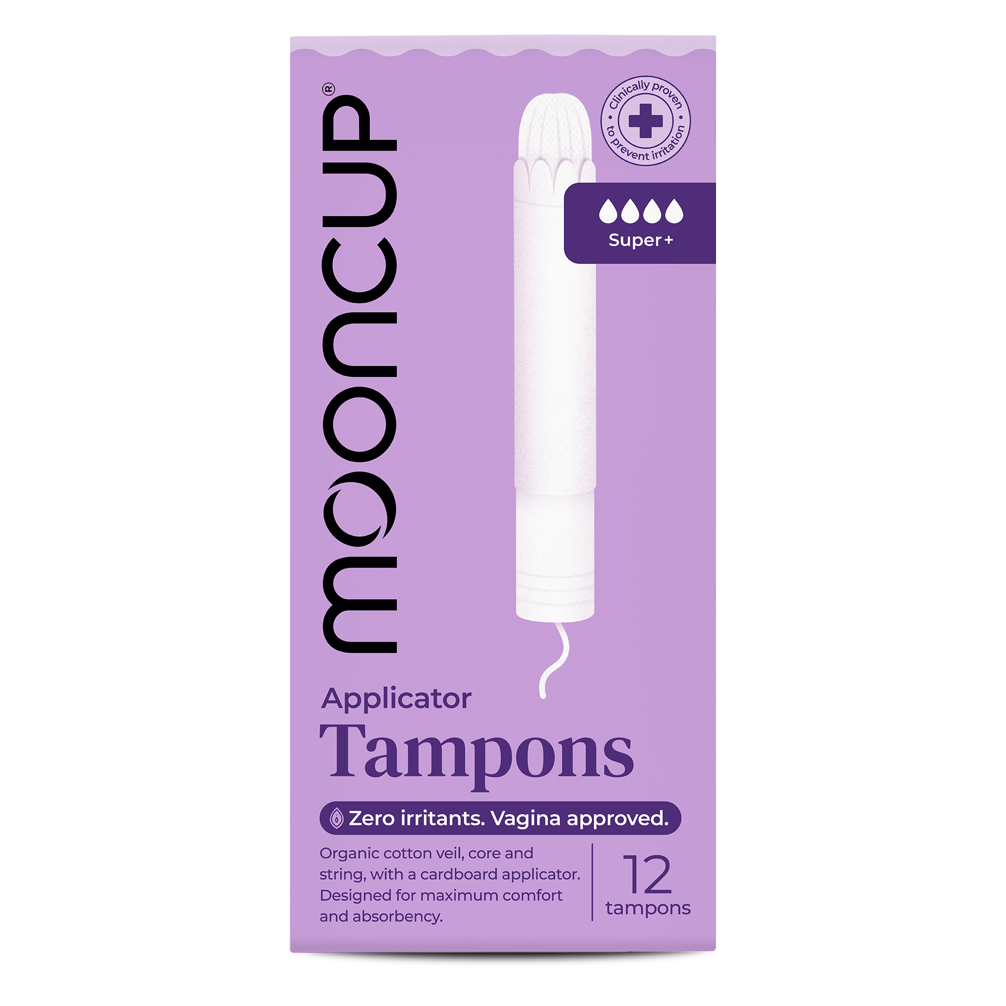 mooncup-original-tampon-applicateur-carton-coton-bio-flux-moyen image 1