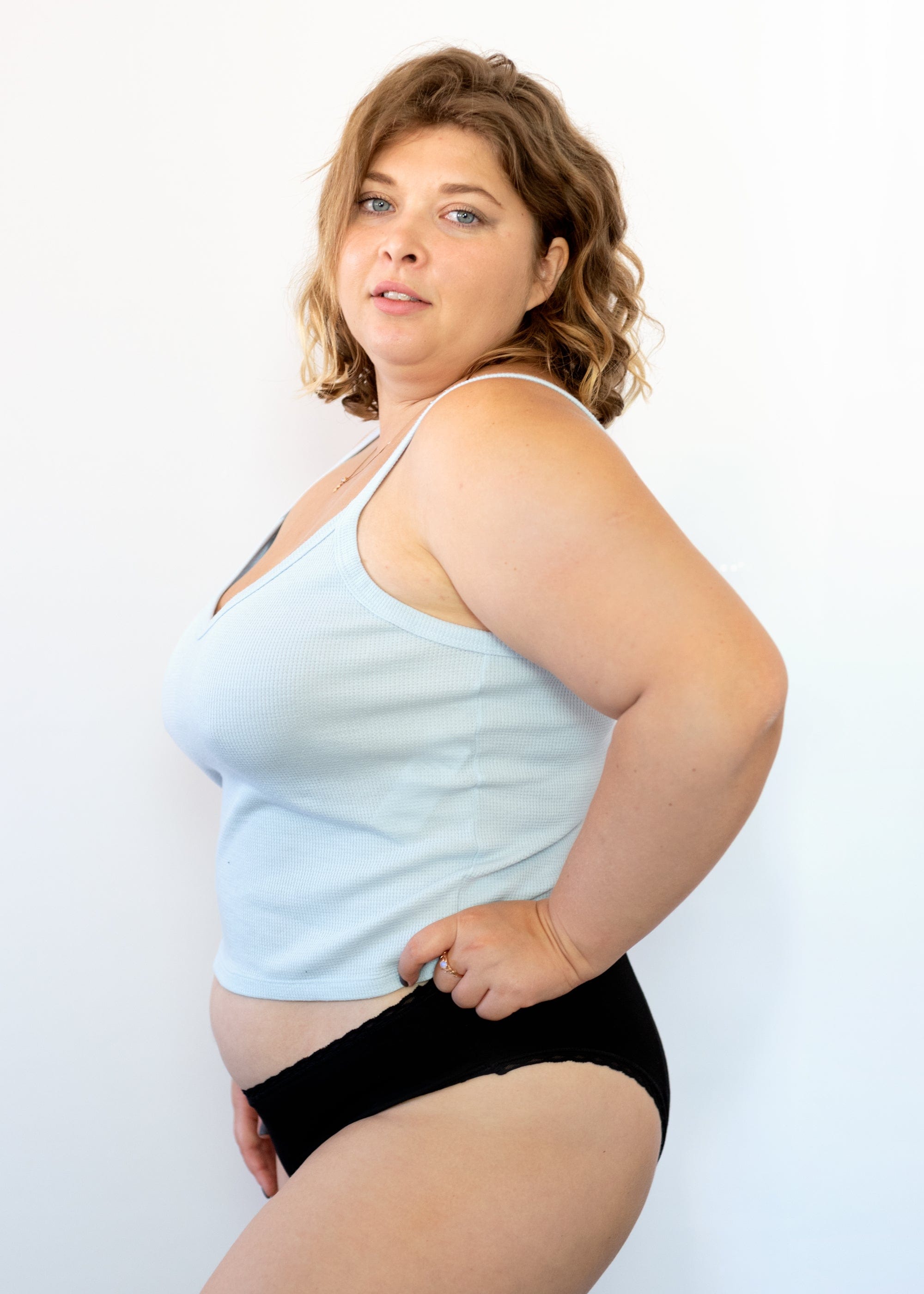 louloucup-turquoise-souple-rebecca-culotte-menstruelle-flux-moyen-xs-coton-bio image 7