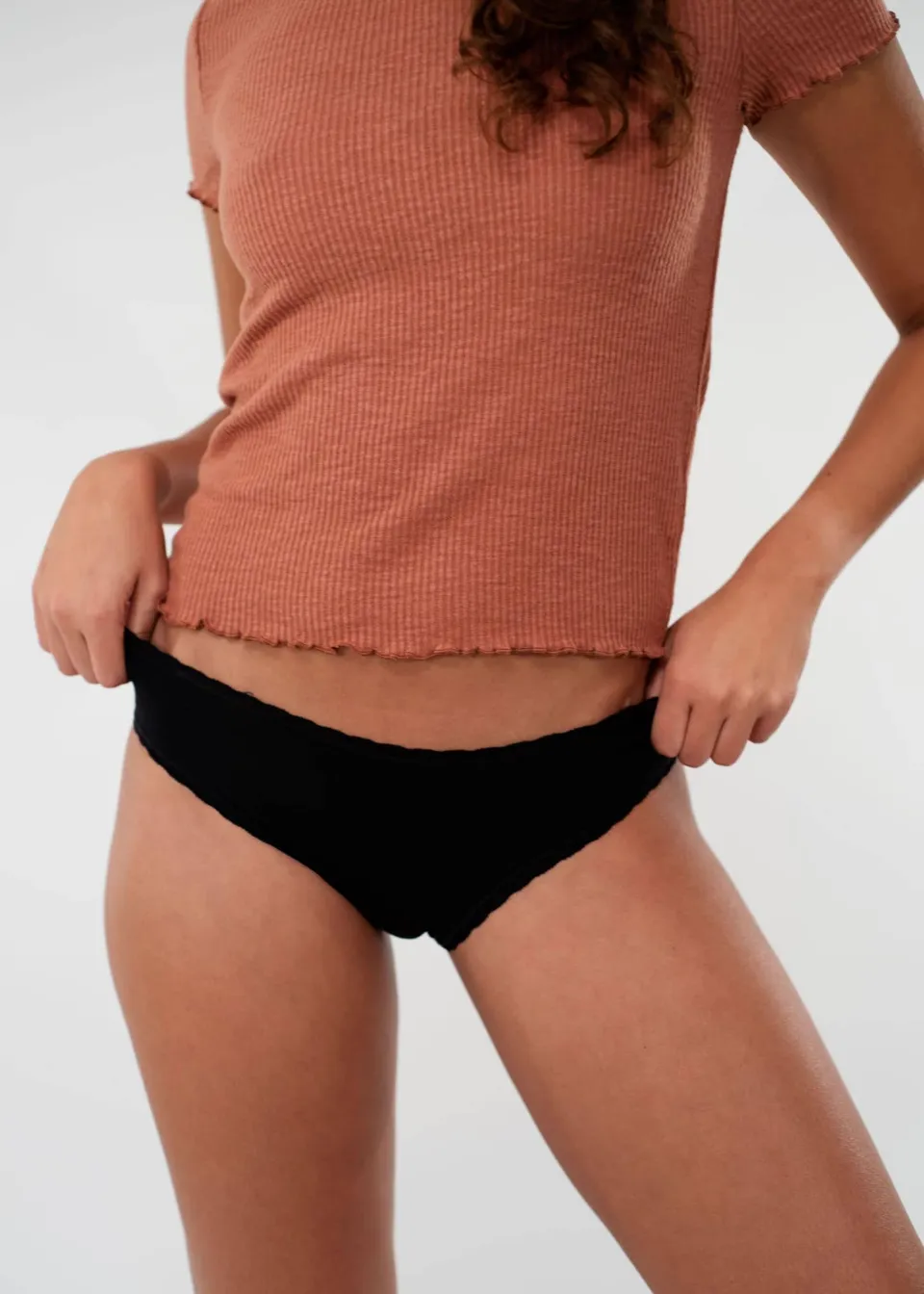 louloucup-rebecca-turquoise-souple-culotte-ado-flux-moyen-noire image 1