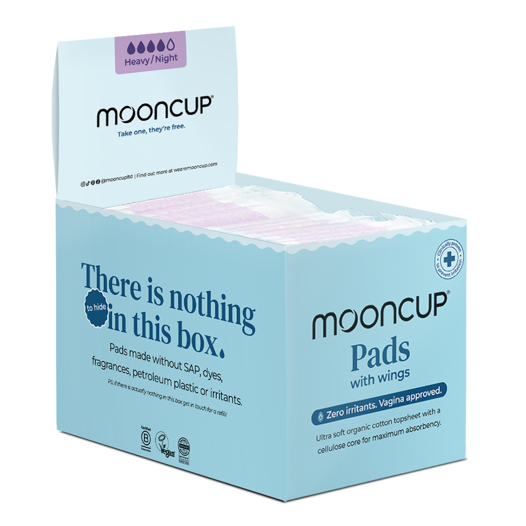 mooncup-original-serviette-lavable-moyen-jour-avec-ailes image 1