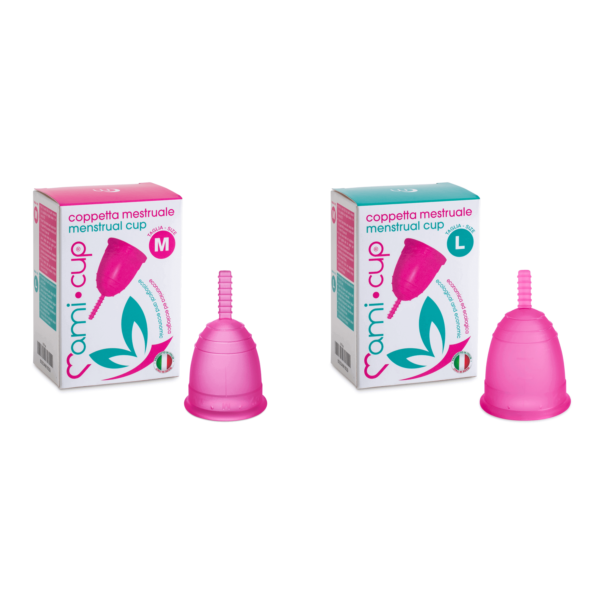 mamicup-kit-2-coupes-menstruelles-m-l-coupe-silicone-m-dical image 1