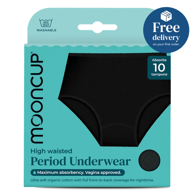 mooncup-original-culotte-menstruelle-taille-haute-flux-fort image 1