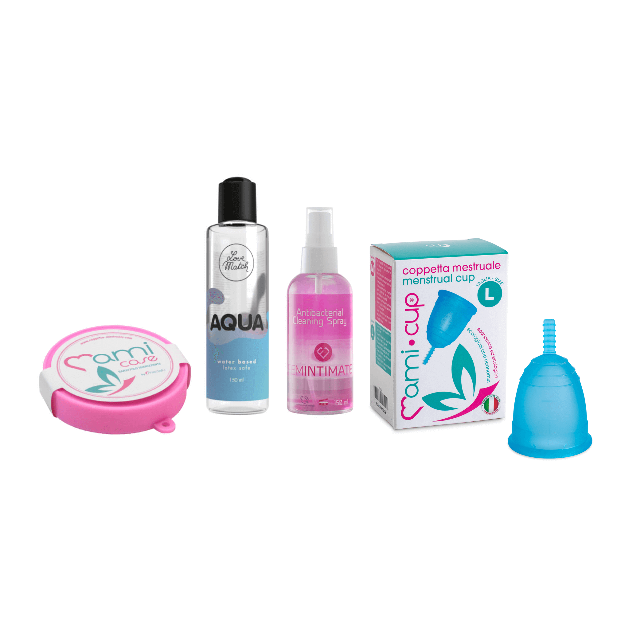 mamicup-kit-base-coupe-menstruelle-rose-taille-m-silicone image 4