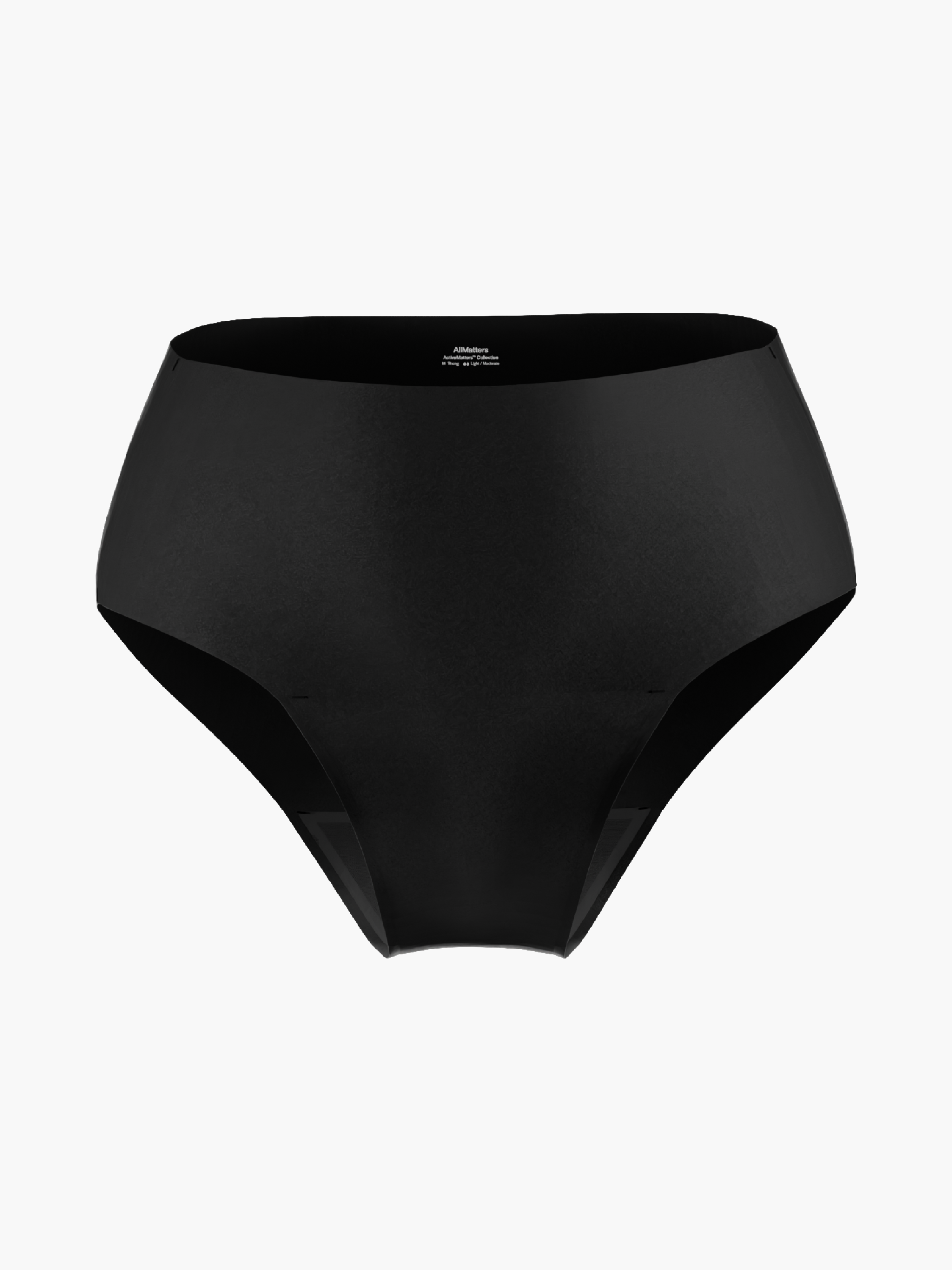 allmatters-active-high-waist-culotte-menstruelle-noire-3-tampons image 2