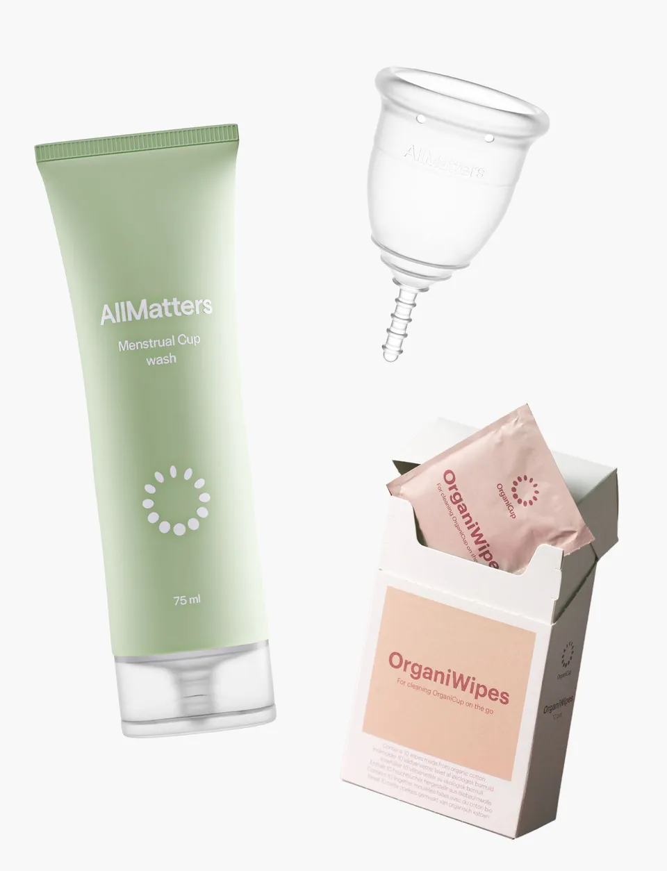 allmatters-organicup-coupe-menstruelle-kit-starter-taille-a image 1