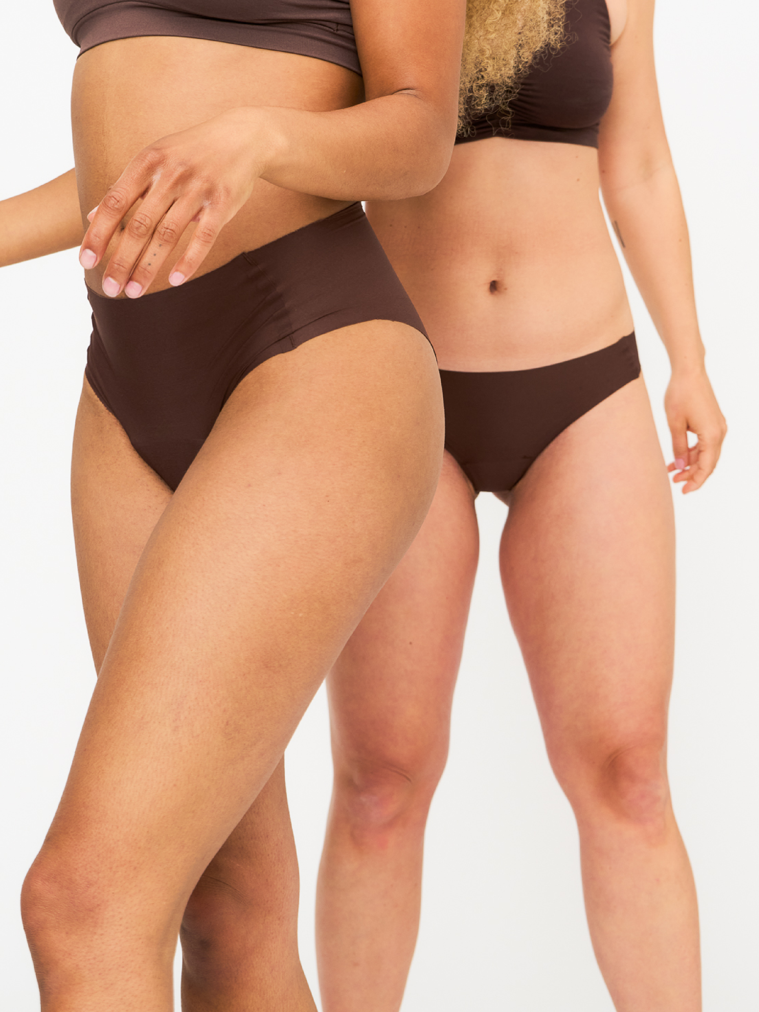 allmatters-active-high-waist-culotte-menstruelle-marron-3-tampons image 6