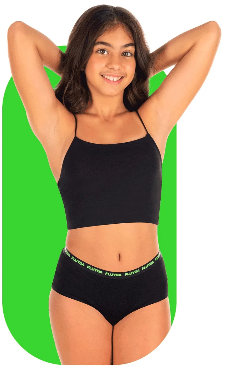 fluyda-teen-culotte-menstruelle-coton-bio-ado-11-12-ans-flux-moyen image 1
