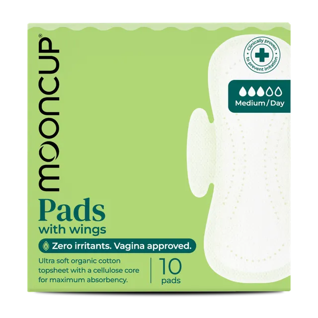 mooncup-original-serviette-lavable-flux-moyen-jour-coton-bio image 1