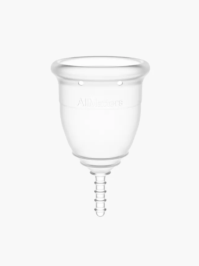 allmatters-organicup-taille-a-coupe-menstruelle-silicone-12h image 1