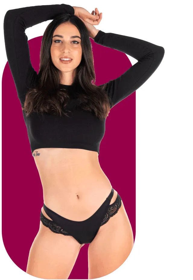 fluyda-sexy-slip-menstruel-dentelle-flux-moyen-fibres image 1