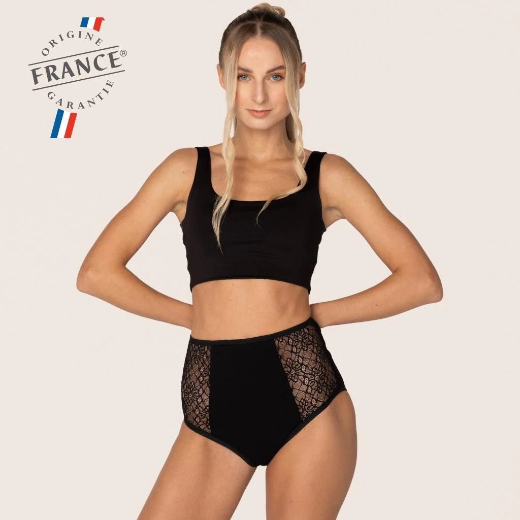 so-cup-orneta-jour-culotte-menstruelle-taille-haute-coton-bio image 2