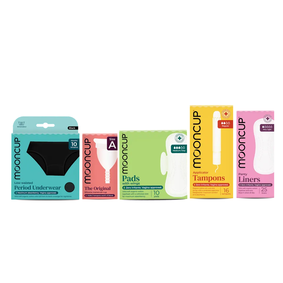 mooncup-original-kit-menstruel-culotte-taille-basse-durable image 1