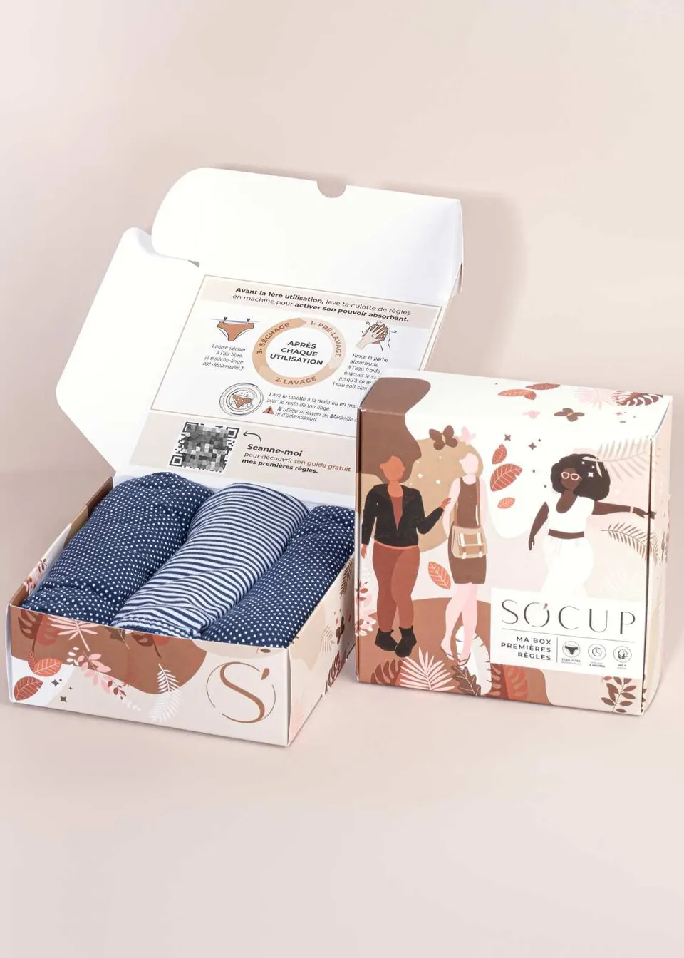 so-cup-effusia-pack-3-culottes-menstruelles-ado-flux-fort image 1