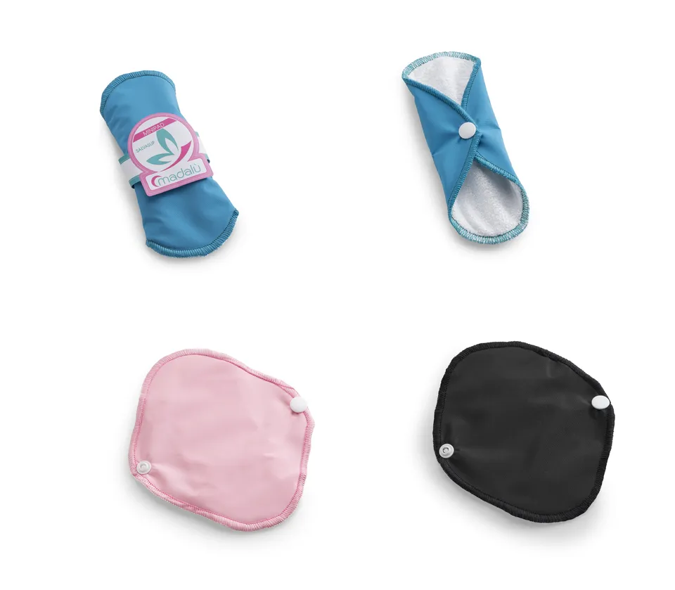 mamipad-prot-ge-slip-lavable-mini-x4-bambou-wet-bag-rose image 1