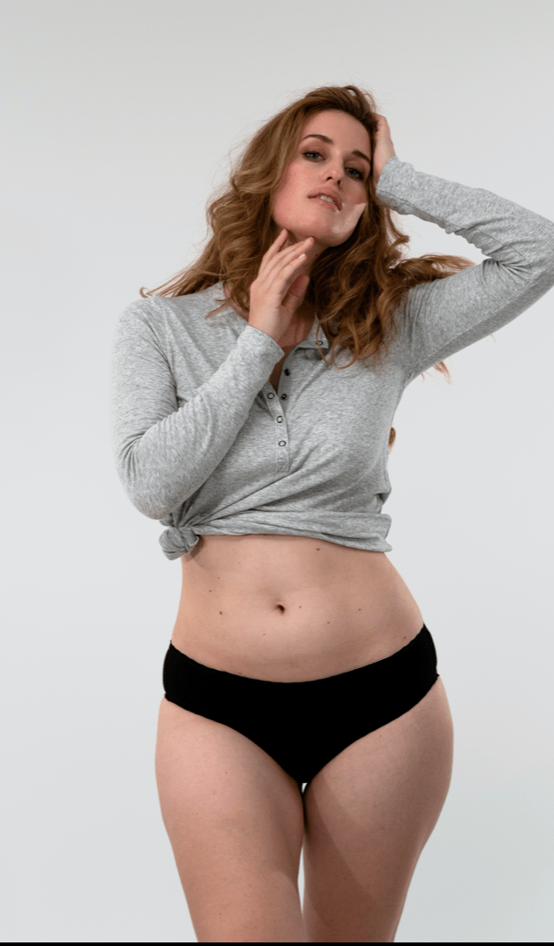 louloucup-turquoise-souple-rebecca-culotte-menstruelle-flux-moyen-xs-coton-bio image 5