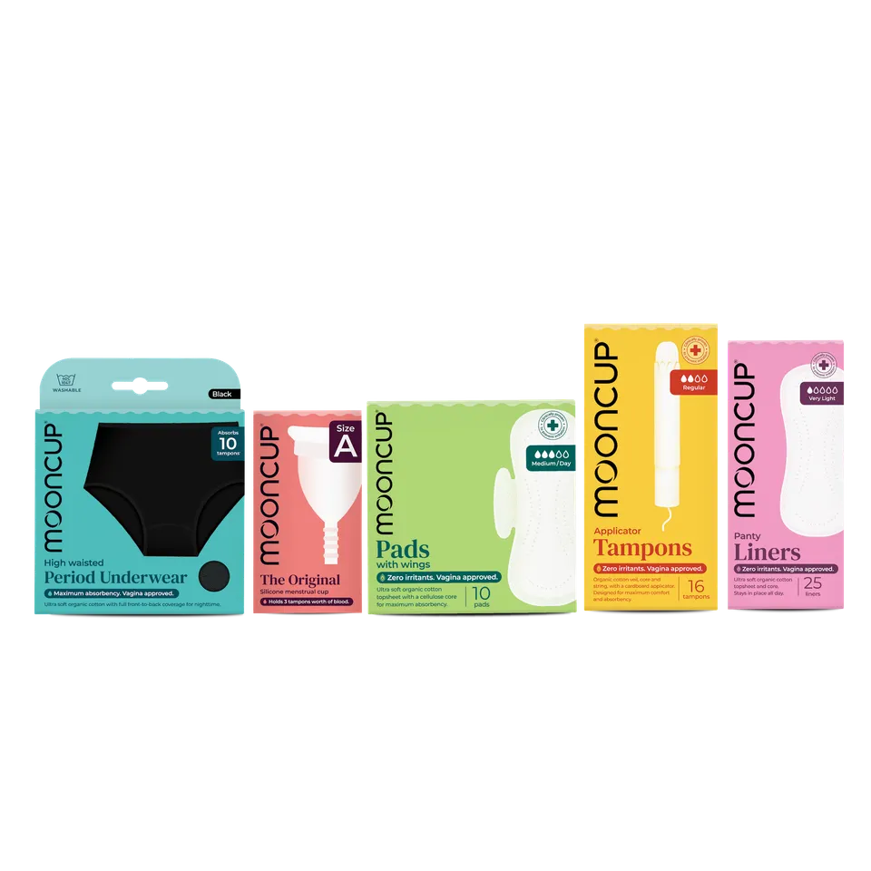 mooncup-original-kit-menstruel-culotte-taille-haute-durable image 1
