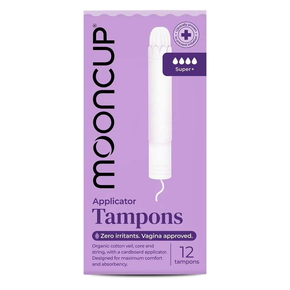 mooncup-original-tampon-applicateur-carton-coton-bio-flux-moyen image 1