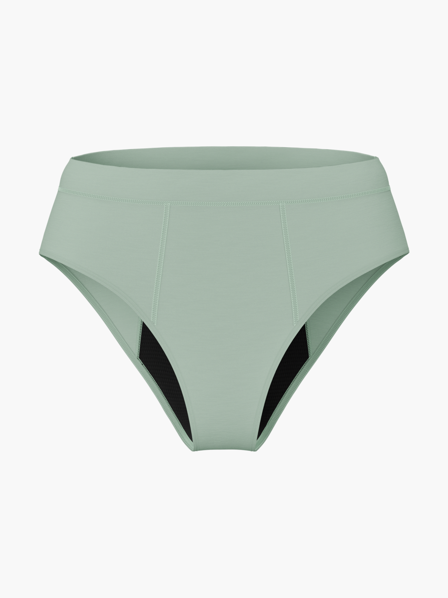 allmatters-overnight-high-waist-culotte-menstruelle-vert-sauge image 2